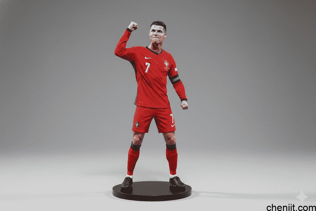 Nano Banana 提示词9-3D 手办模型风格角色