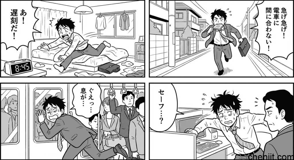 Nano Banana 提示词10-漫画分镜:四格小故事